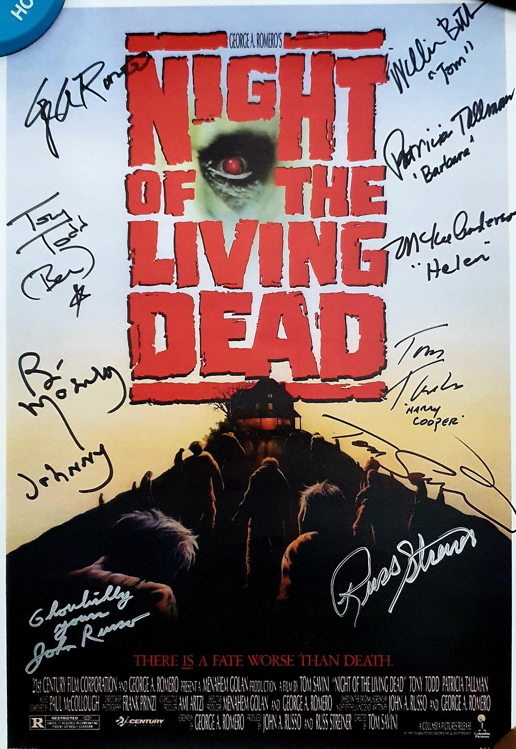 Night of the Living Dead (1990) signed