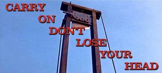 Carry On Don't Lose Your Head Waddesdon Manor 2020