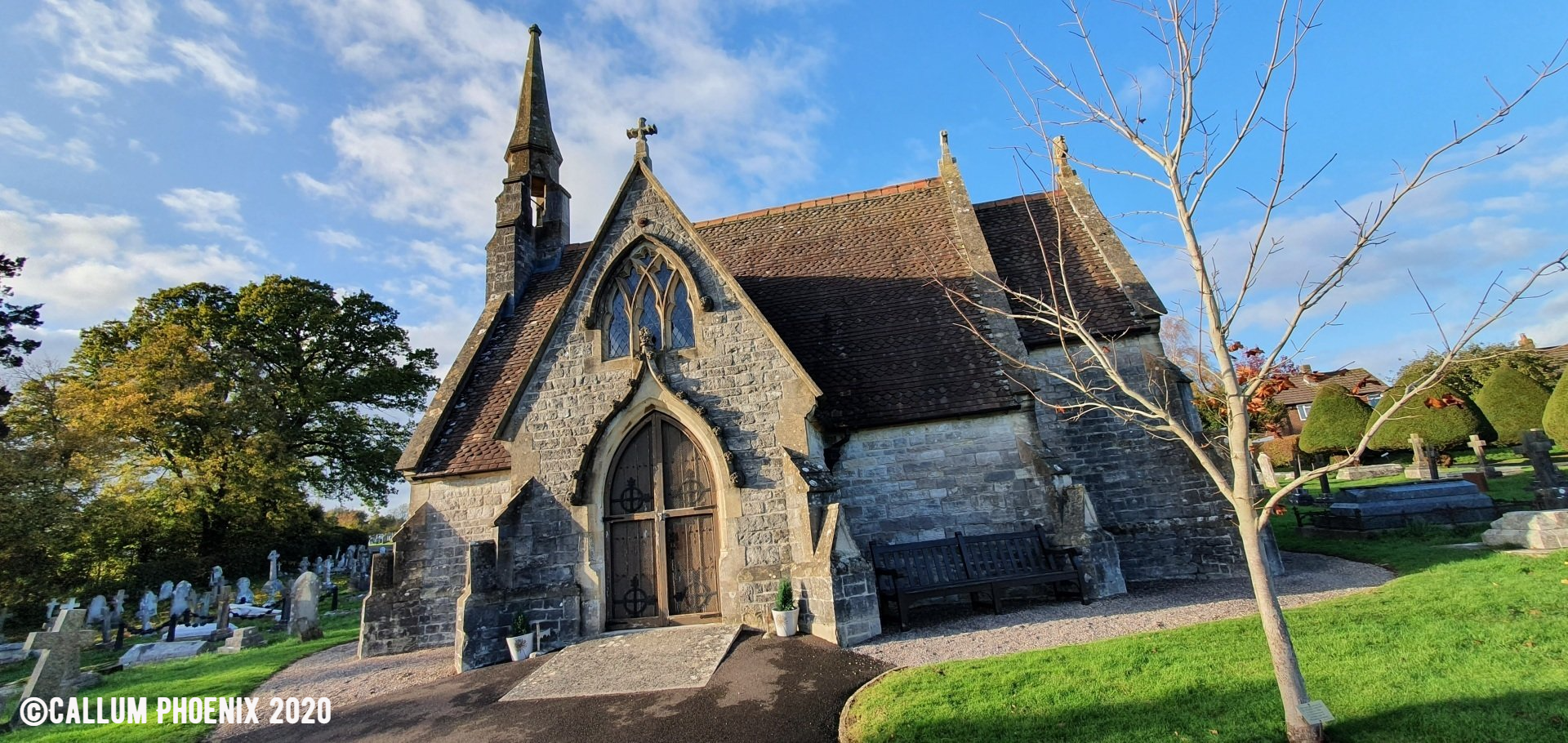 Wimborne Cemetery October 2020