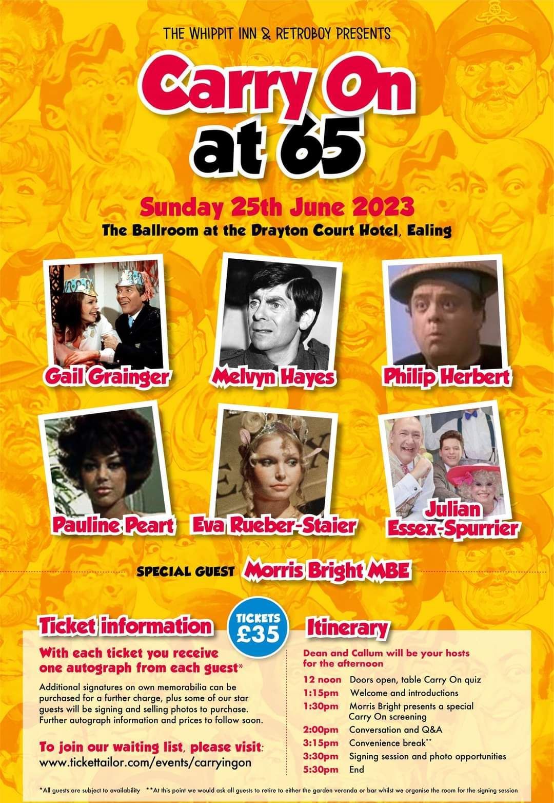 Carry On At 65! Event 2023