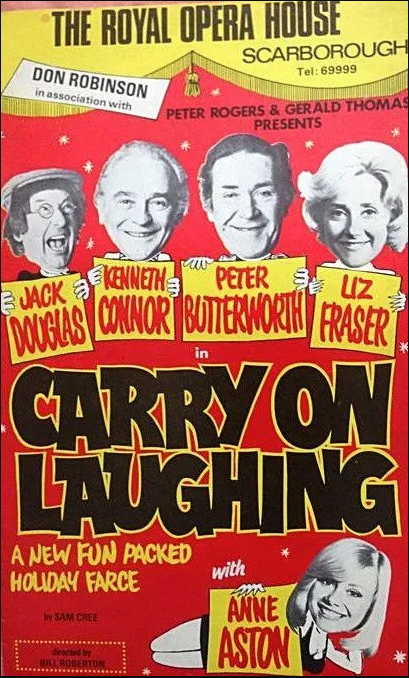 Carry On Laughing stage show rare pictures