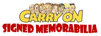 Carry On Films Signed Memorabilia.