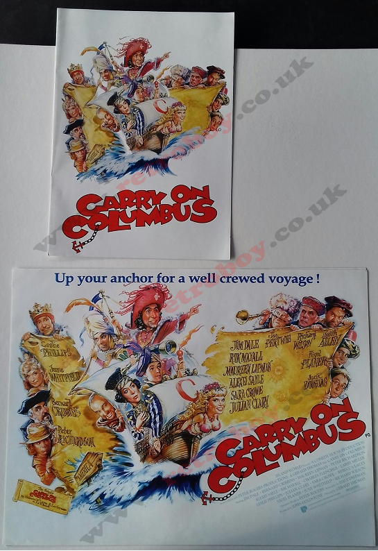 Carry On Columbus Poster