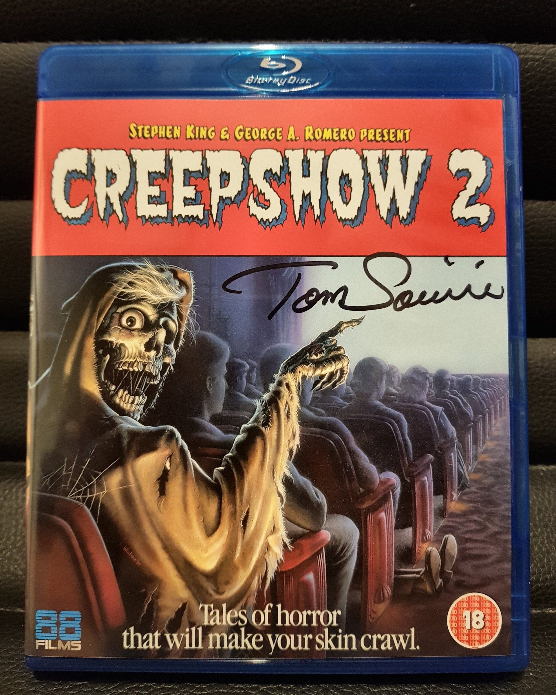 'Creepshow 2' (1987) - signed by Tom Savini