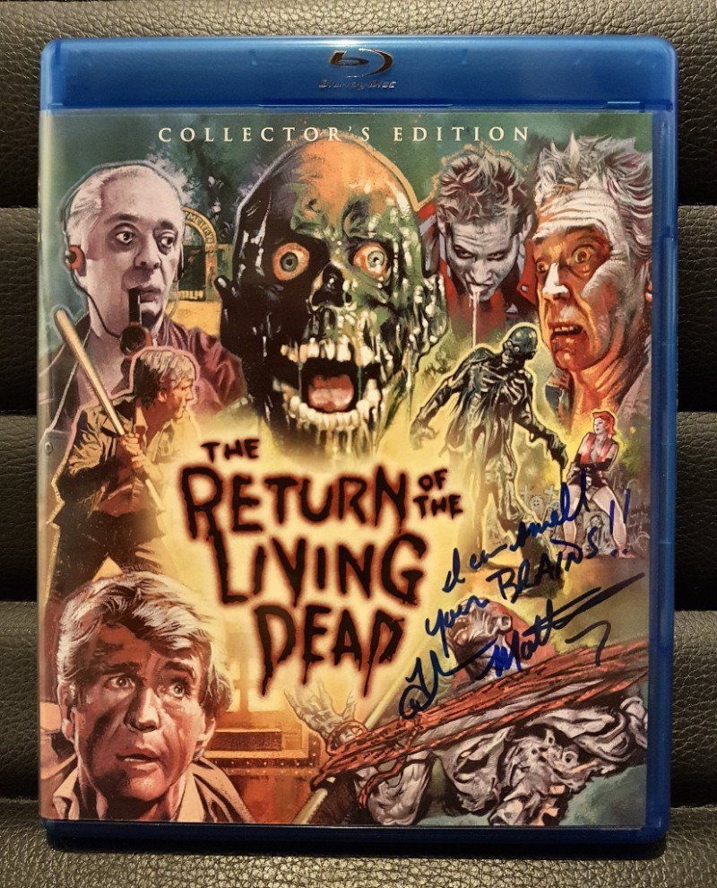 Return of The Living Dead Signed