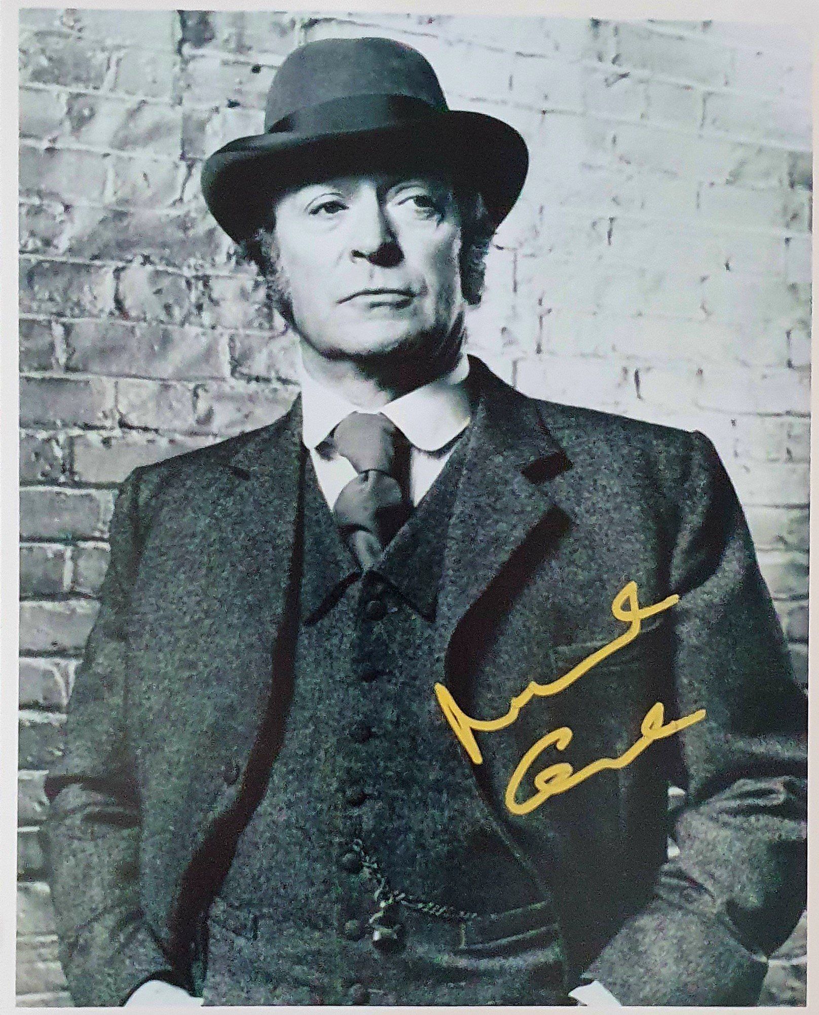 Michael Caine Jack the Ripper signed picture