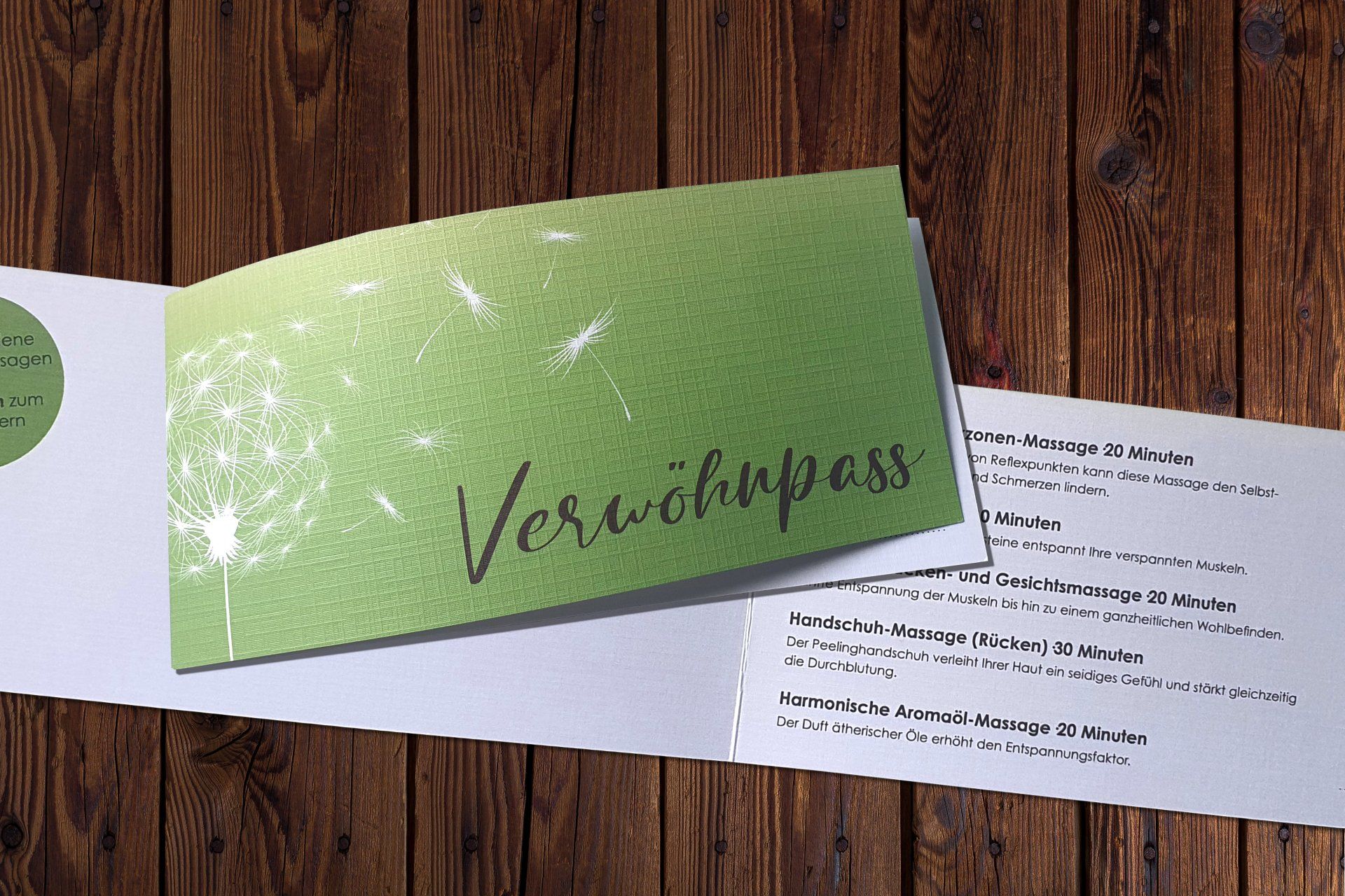 Referenz Flyer DIN lang