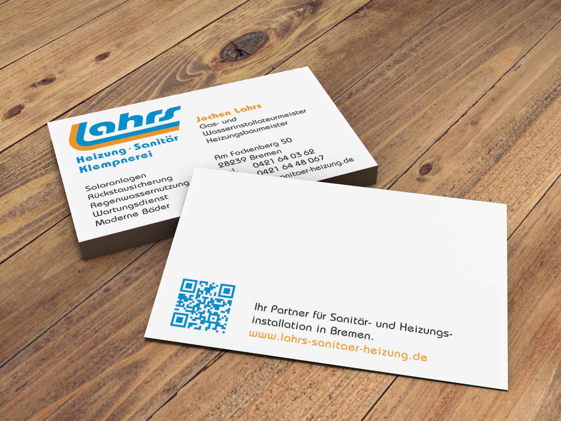 Referenz Visitenkarte