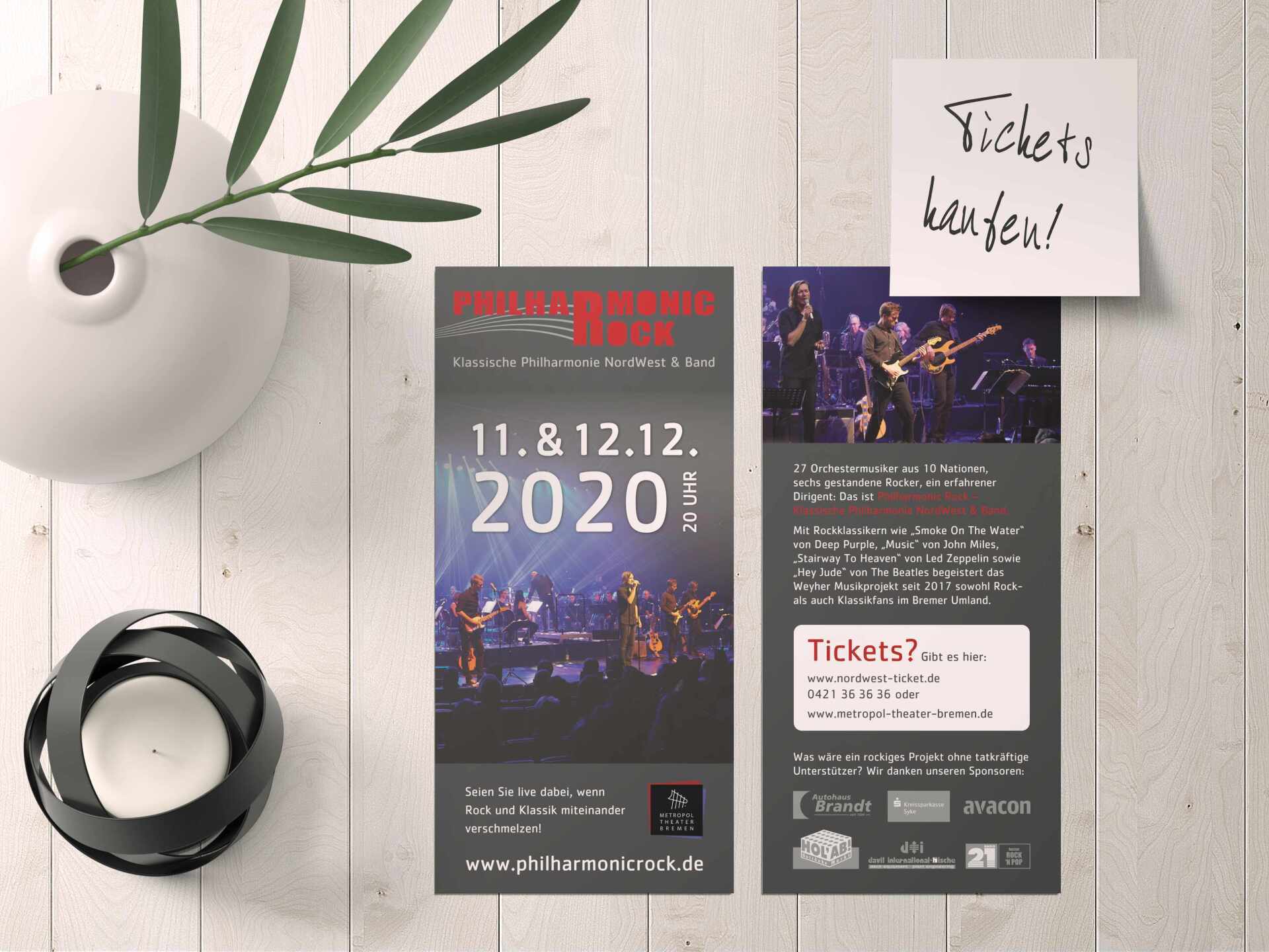 Referenz Flyer DIN lang