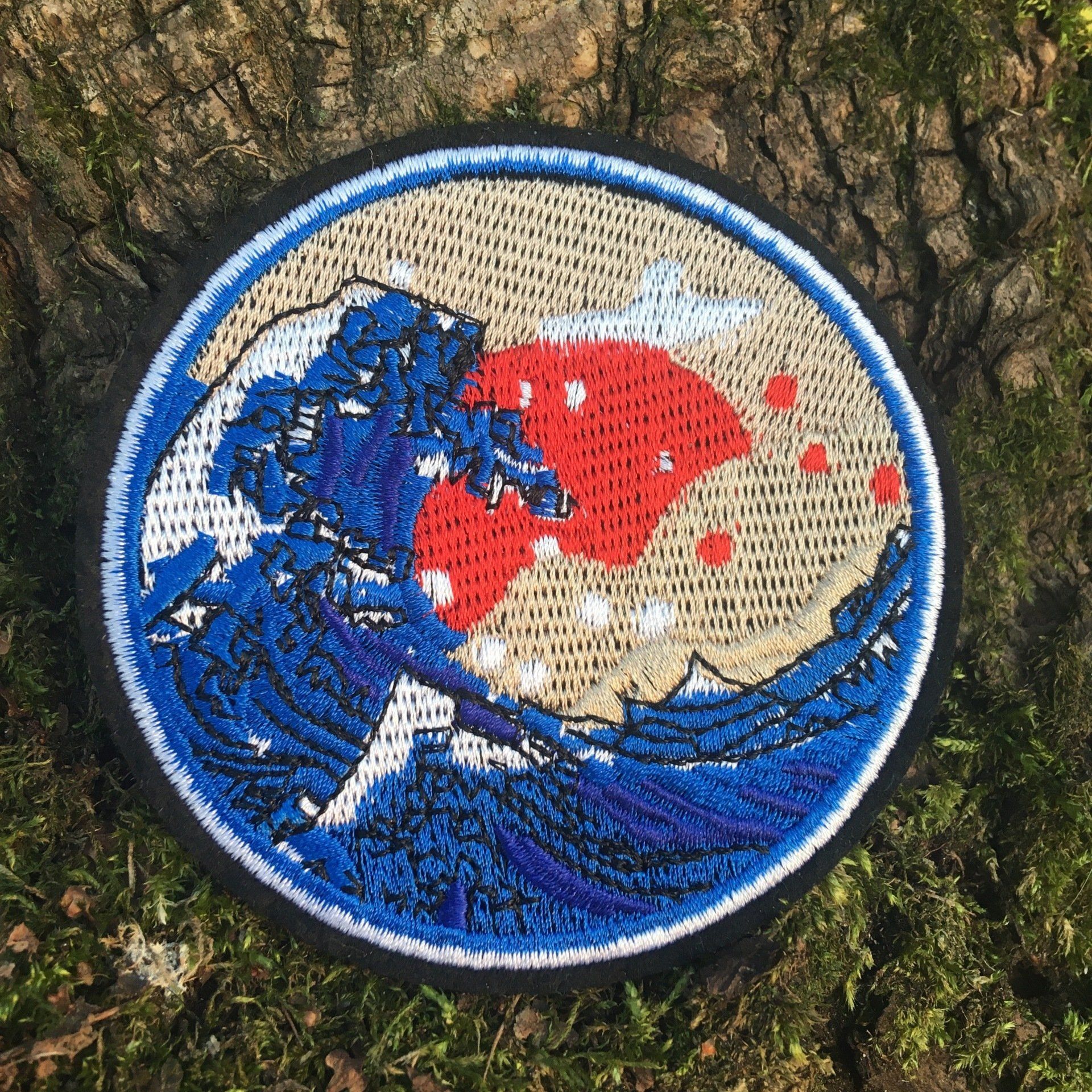 Wellenapplikation, Wellenmotiv, Meer