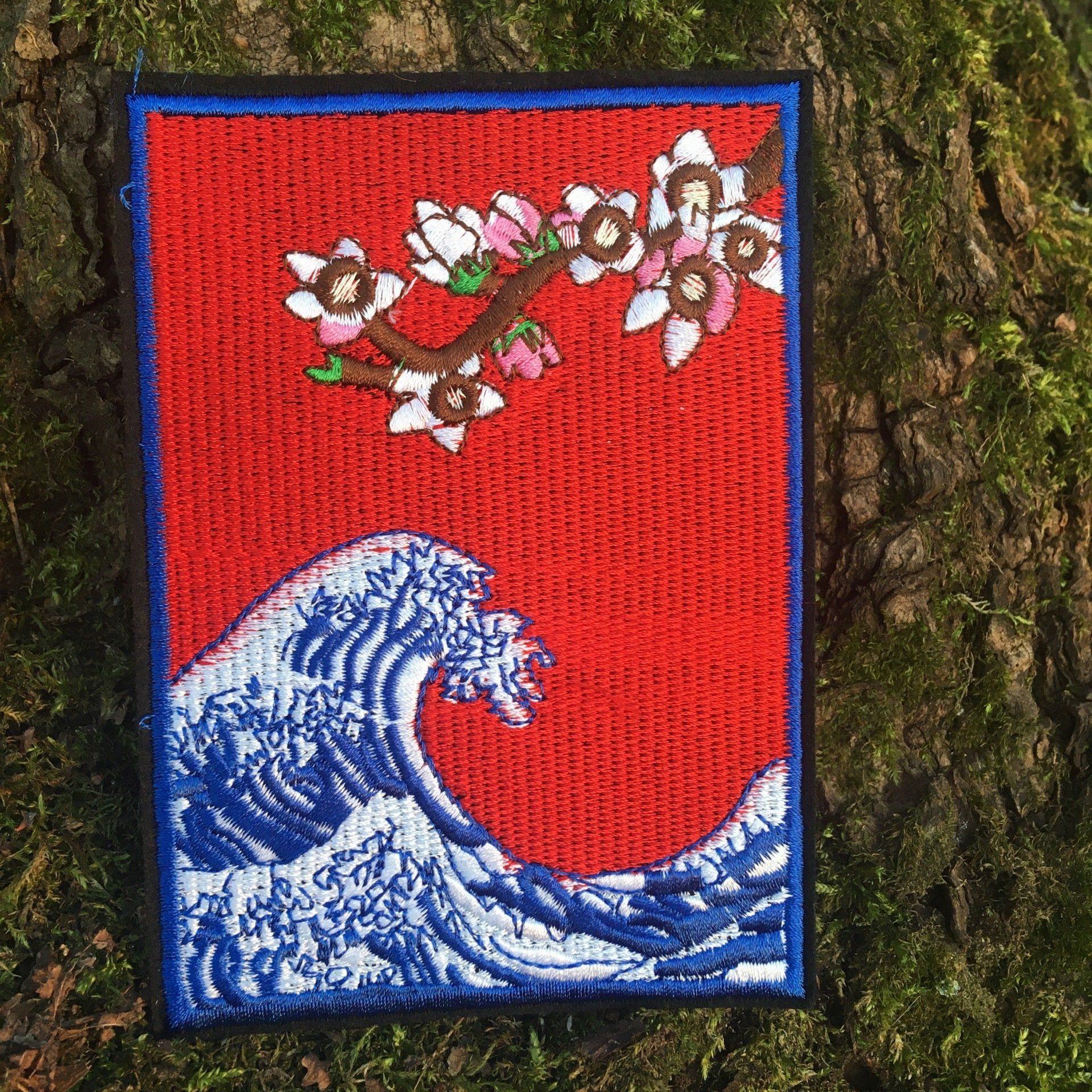 Wellenapplikation, Wellenmotiv, Meer