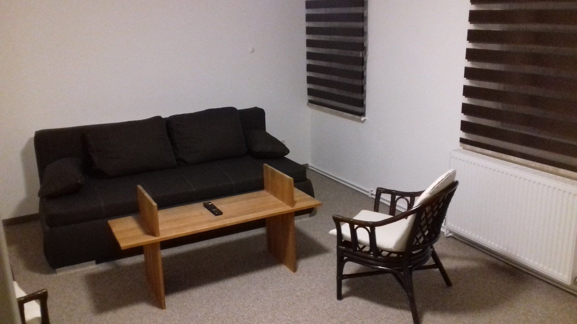 Wohnzimmer mit Schlafsofa