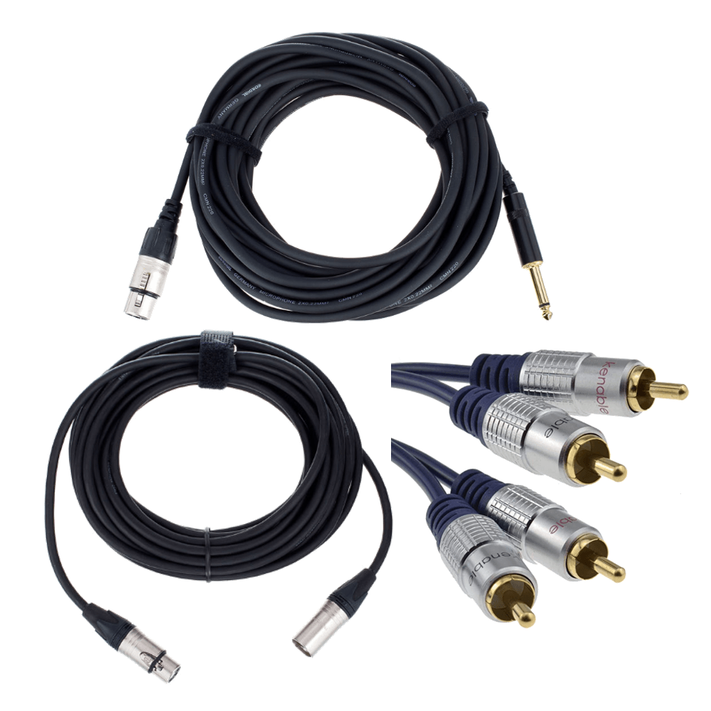 Diverse Kabel und Adapter