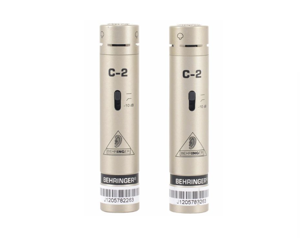 Kleinmembran Kondensatormikrofon Stereoset Behringer C2 Stereoset