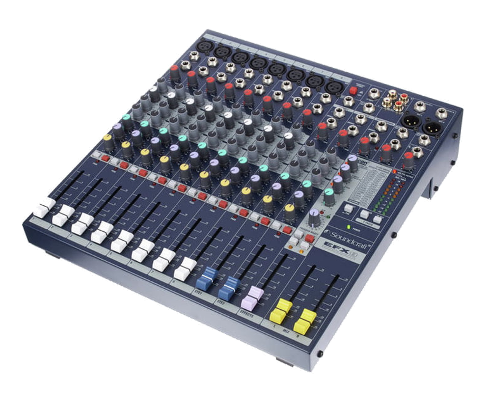 Analoger 12-Kanal Live-Kleinmixer Soundcraft efx8