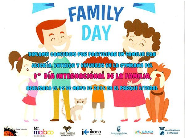1º primer dia internacional en familia actividades asociacion tdah malaga con Mr Maboo