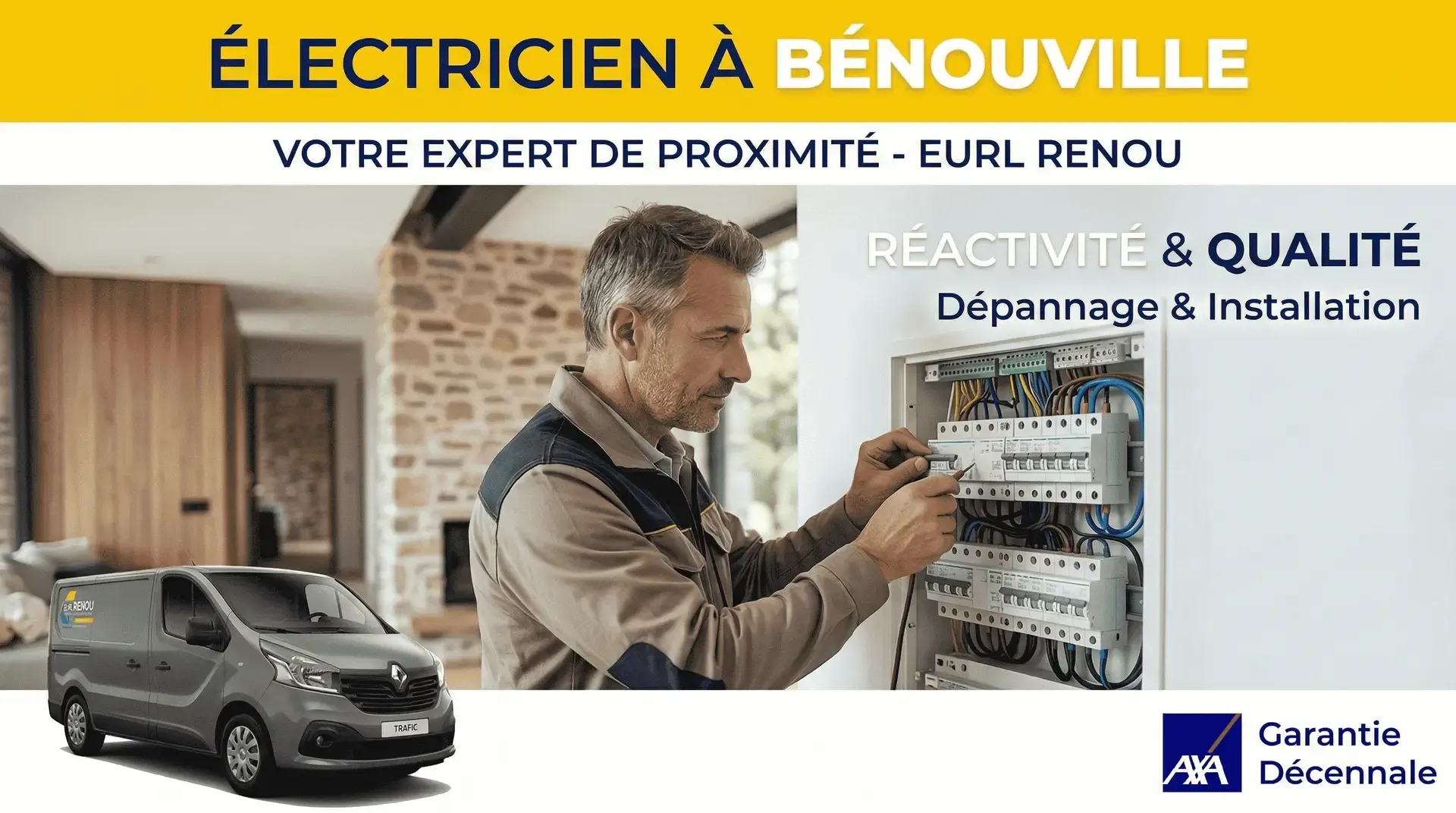 Artisan Électricien EURL RENOU - Installation et dépannage électrique Artisan Électricien EURL RENOU - Installation et dépannage électrique