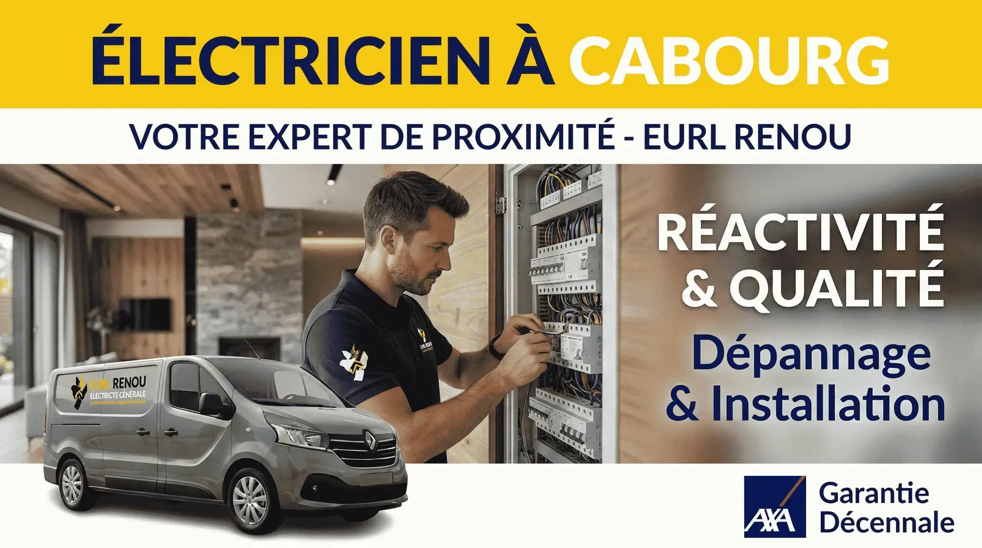 Artisan Électricien EURL RENOU - Installation et dépannage électrique Artisan Électricien EURL RENOU - Installation et dépannage électrique