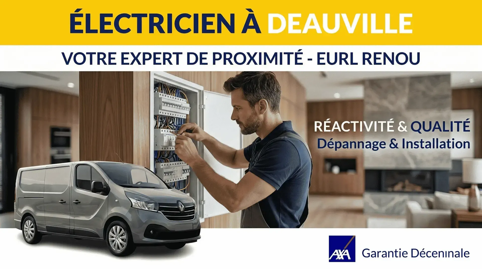 Artisan Électricien EURL RENOU - Installation et dépannage électrique Artisan Électricien EURL RENOU - Installation et dépannage électrique