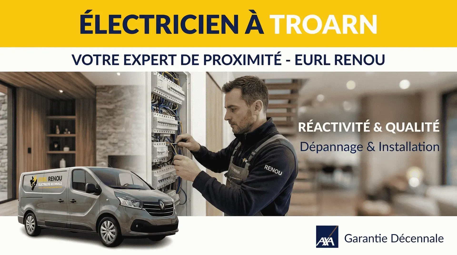 Artisan Électricien EURL RENOU - Installation et dépannage électrique Artisan Électricien EURL RENOU - Installation et dépannage électrique
