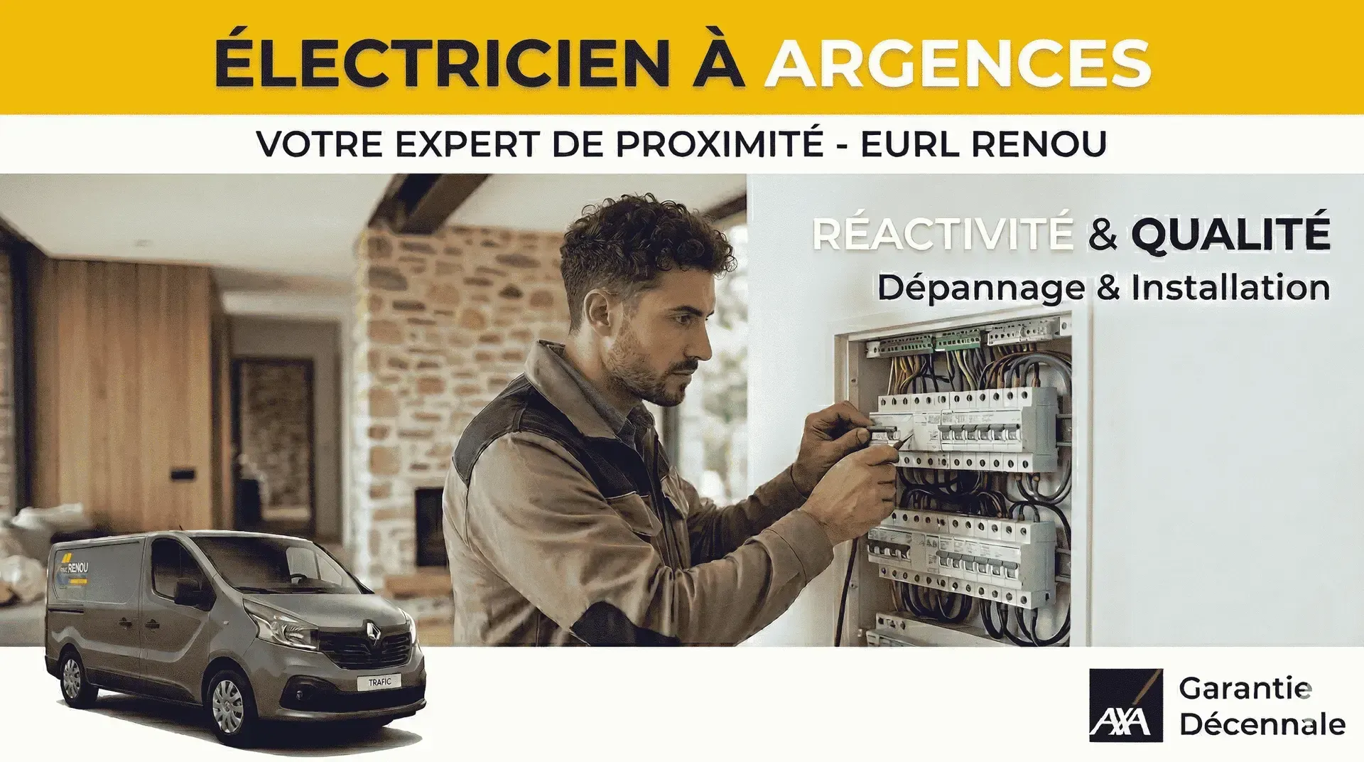 Artisan Électricien EURL RENOU - Installation et dépannage électrique Artisan Électricien EURL RENOU - Installation et dépannage électrique