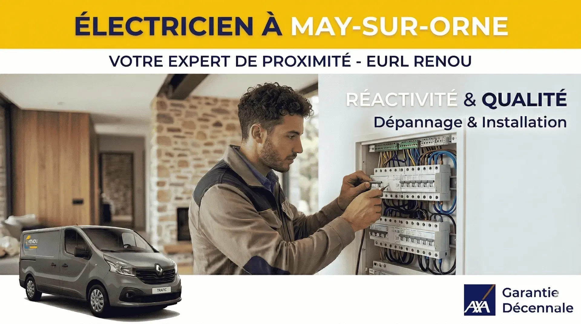 Artisan Électricien EURL RENOU - Installation et dépannage électrique Artisan Électricien EURL RENOU - Installation et dépannage électrique