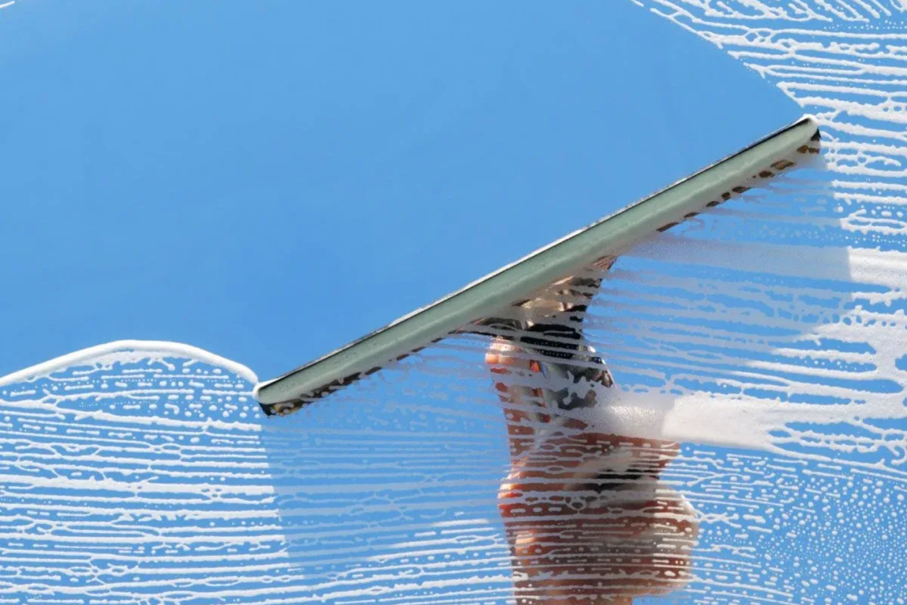 Professional exterior cleaning service in Hampshire with specialist washing the outside of a residential property