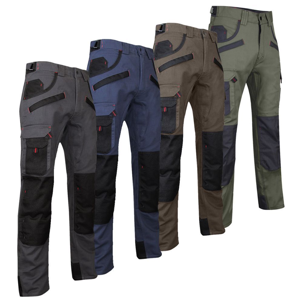 1261 ARGILE PANTALON DE TRAVAIL RENFORCE CORDURA Magasin SERIVET'PRO NANTES-COUERON-44