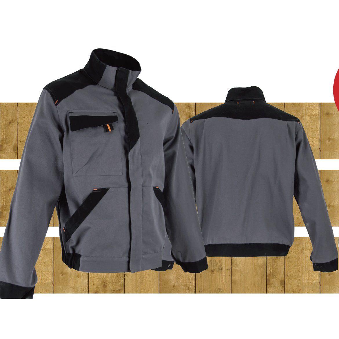 2257-BRASURE-VESTE DE TRAVAIL 100%EF%BF%BD+COTON+300G - Magasin SERIVET'PRO NANTES COUERON 44