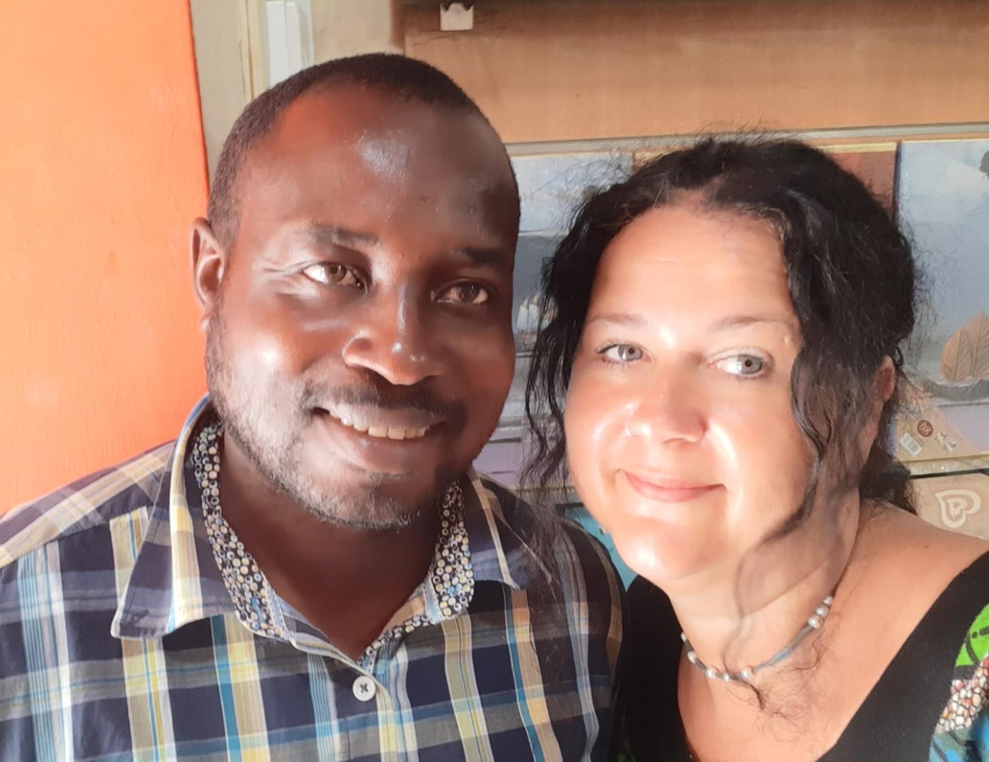 Mbwana und Evi Abbildung Evi und Mbwana