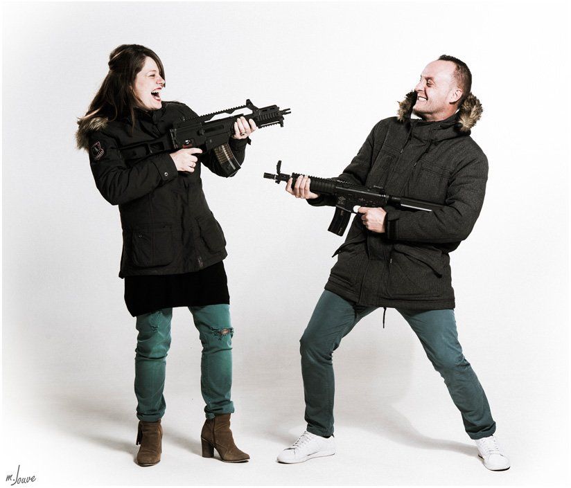 photographe de famille decale et drole