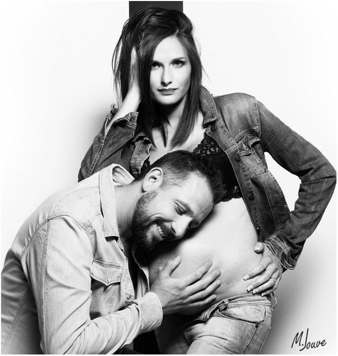 photographie grossesse en studio region cavaillon