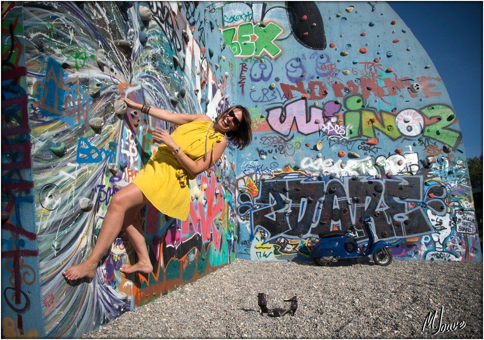portrait photo street-art à saint remy de provence