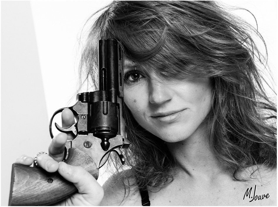 photographe professionnel studio portrait N&B vaucluse