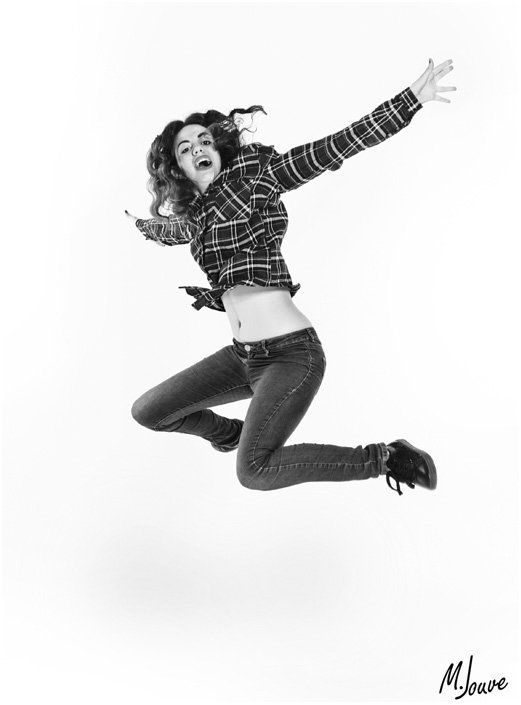 photographe saint remy de provence, portrait femme N&B