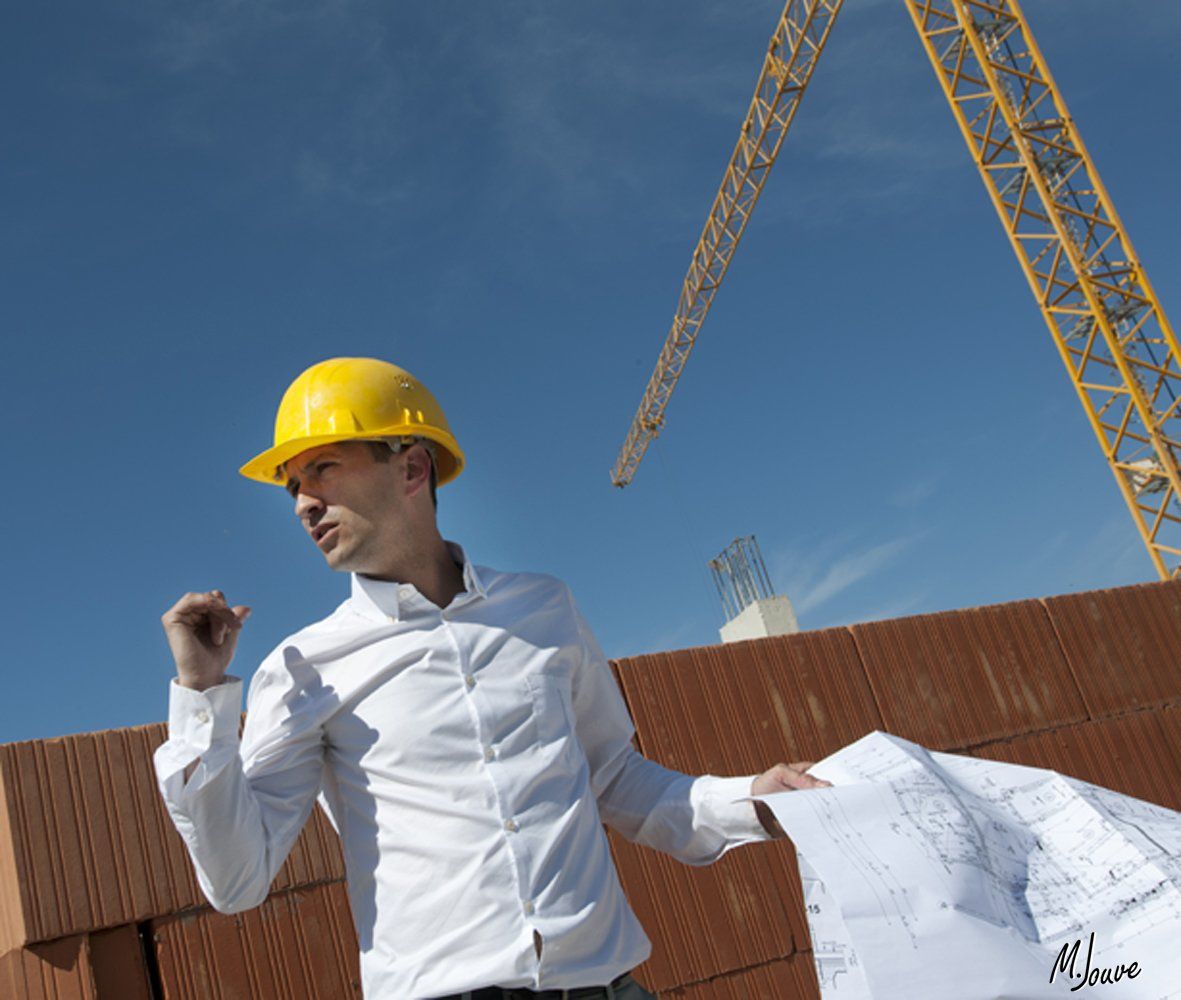 reportage photo, portrait d'un chef de chantier a marseille
