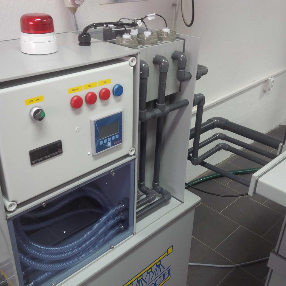 etch chemistry control unit