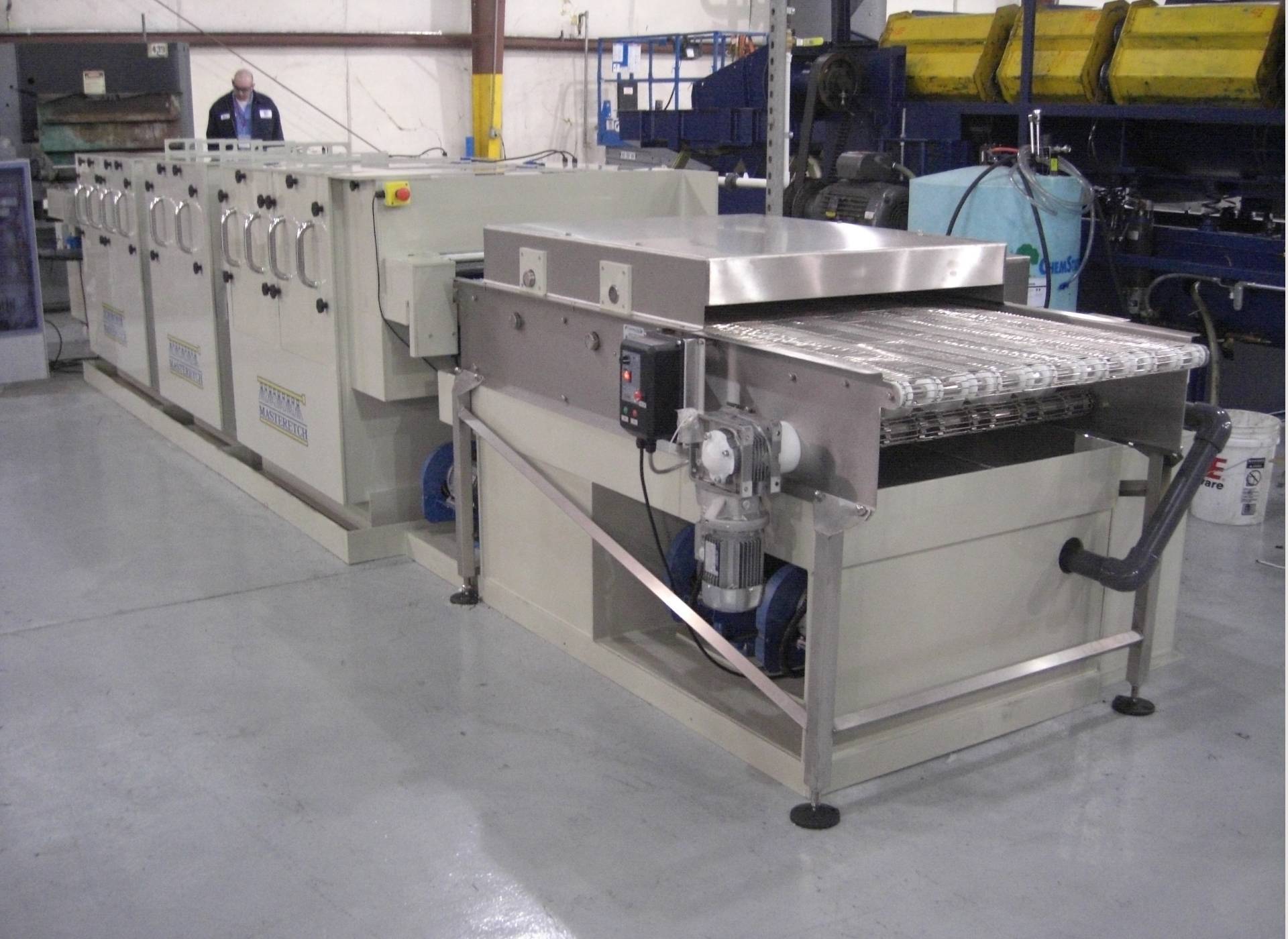 High Volume chemical etching line