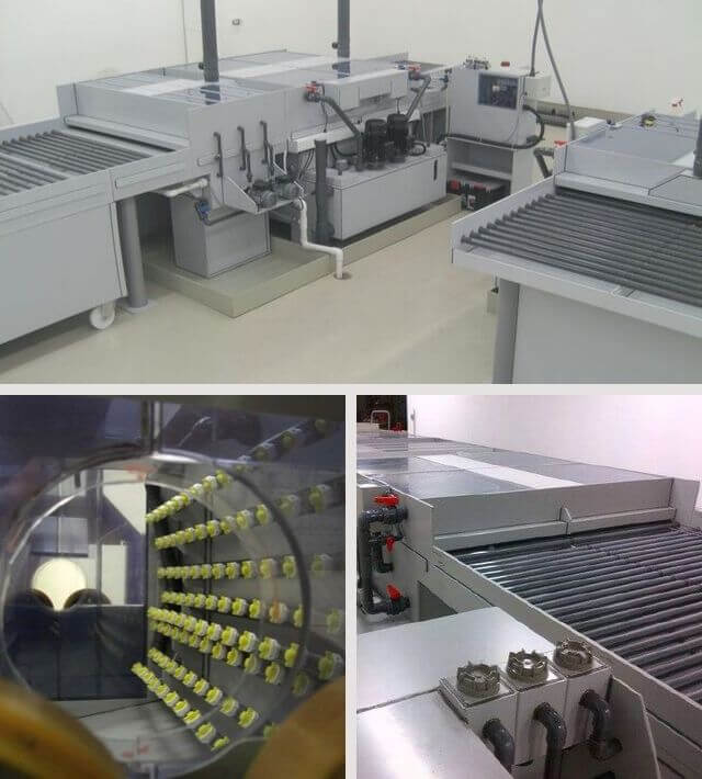 chemical etching and chemical milling production line