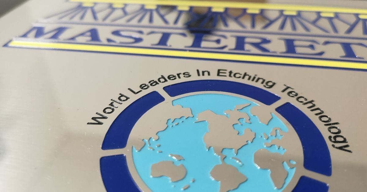 metal etching example