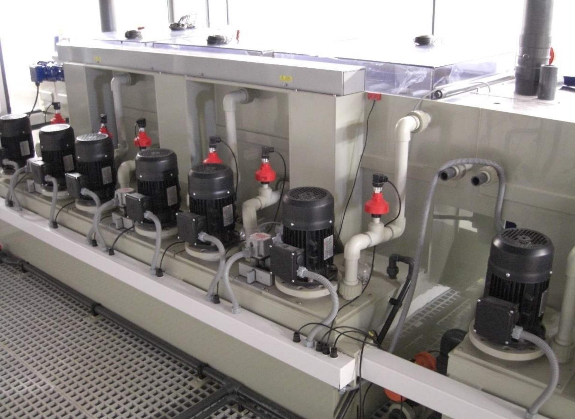 Titanium chemical etching Line