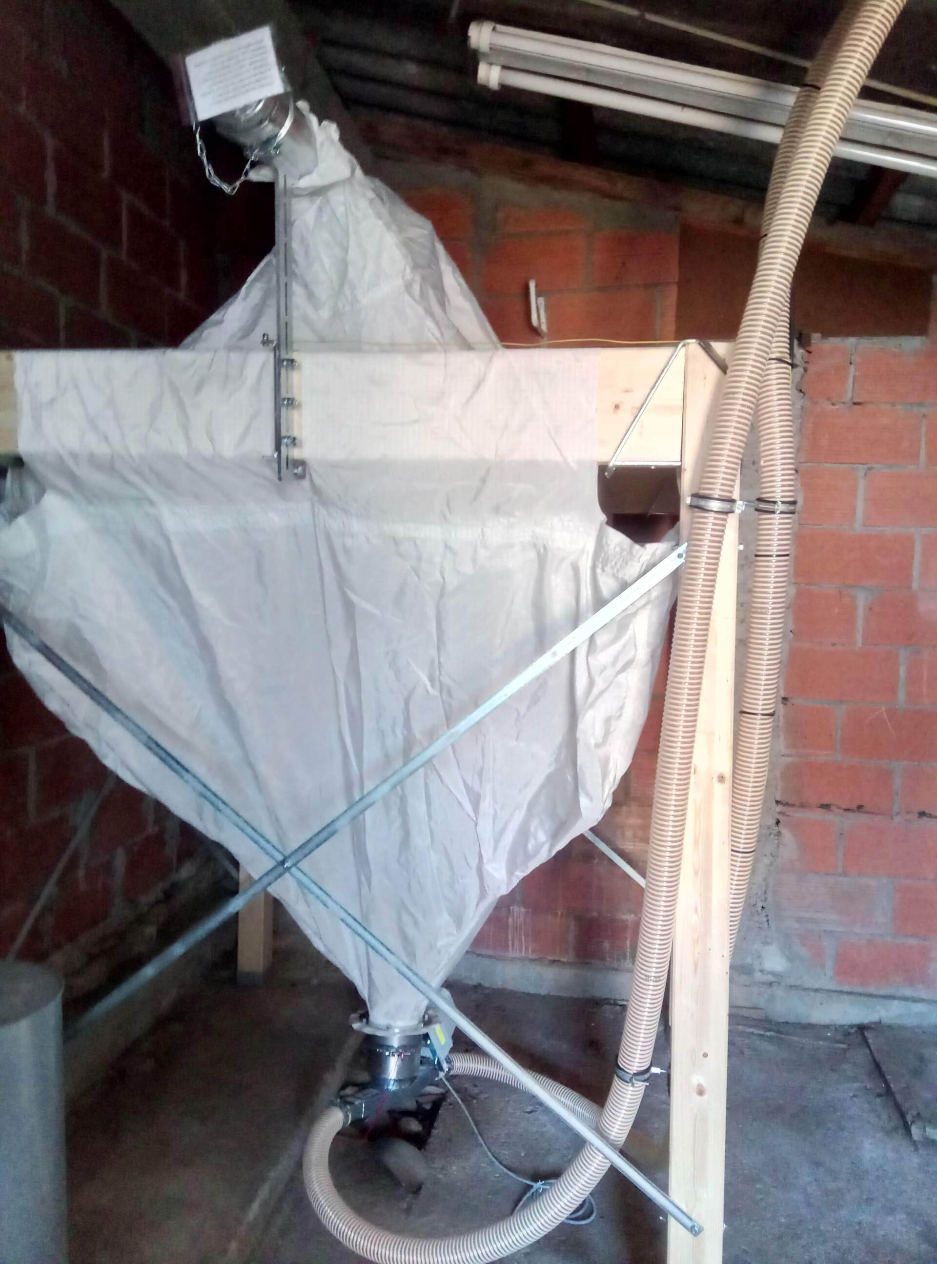 silo stockage granulés