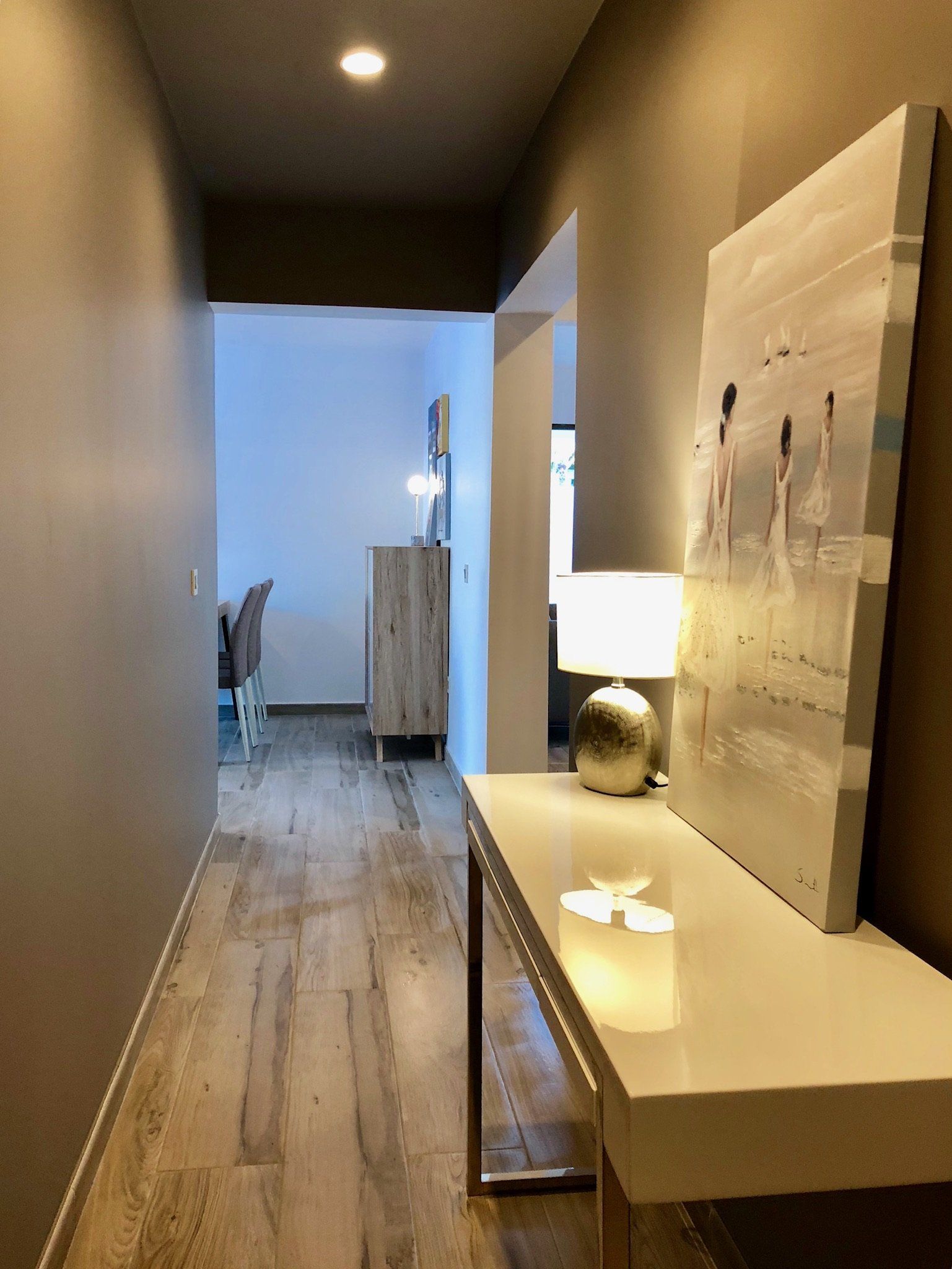 Entrada escénica de un Bungalow, Gran Canaria