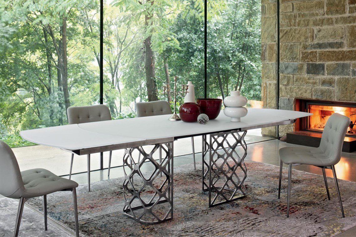 Majesty, mesa para salón estar, Bontempi