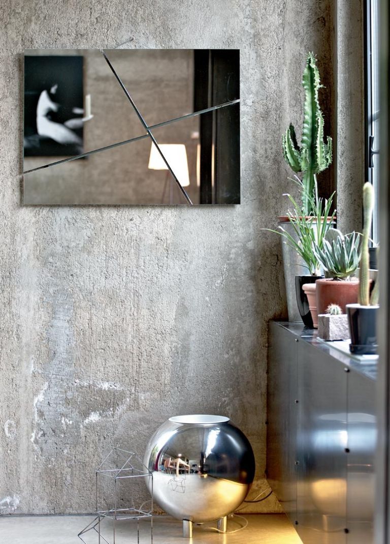 Break, espejo rectangular de Bontempi