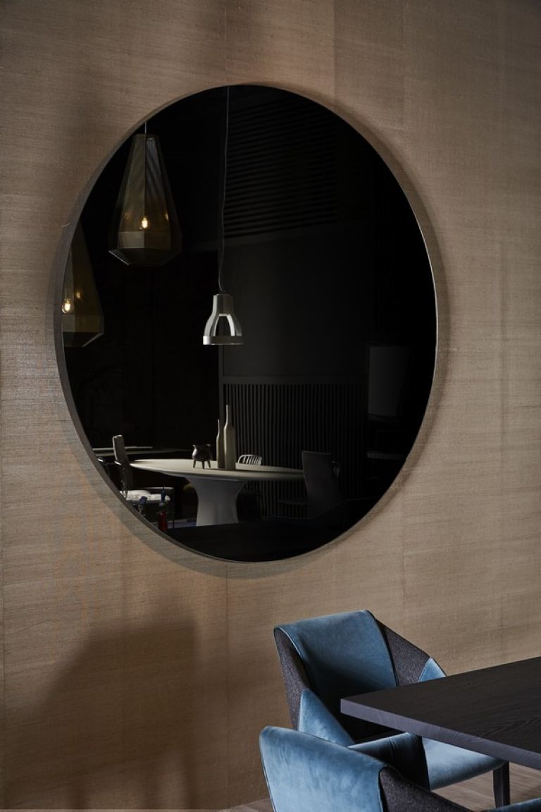 Tondo, espejo de gran tamaño de Bontempi