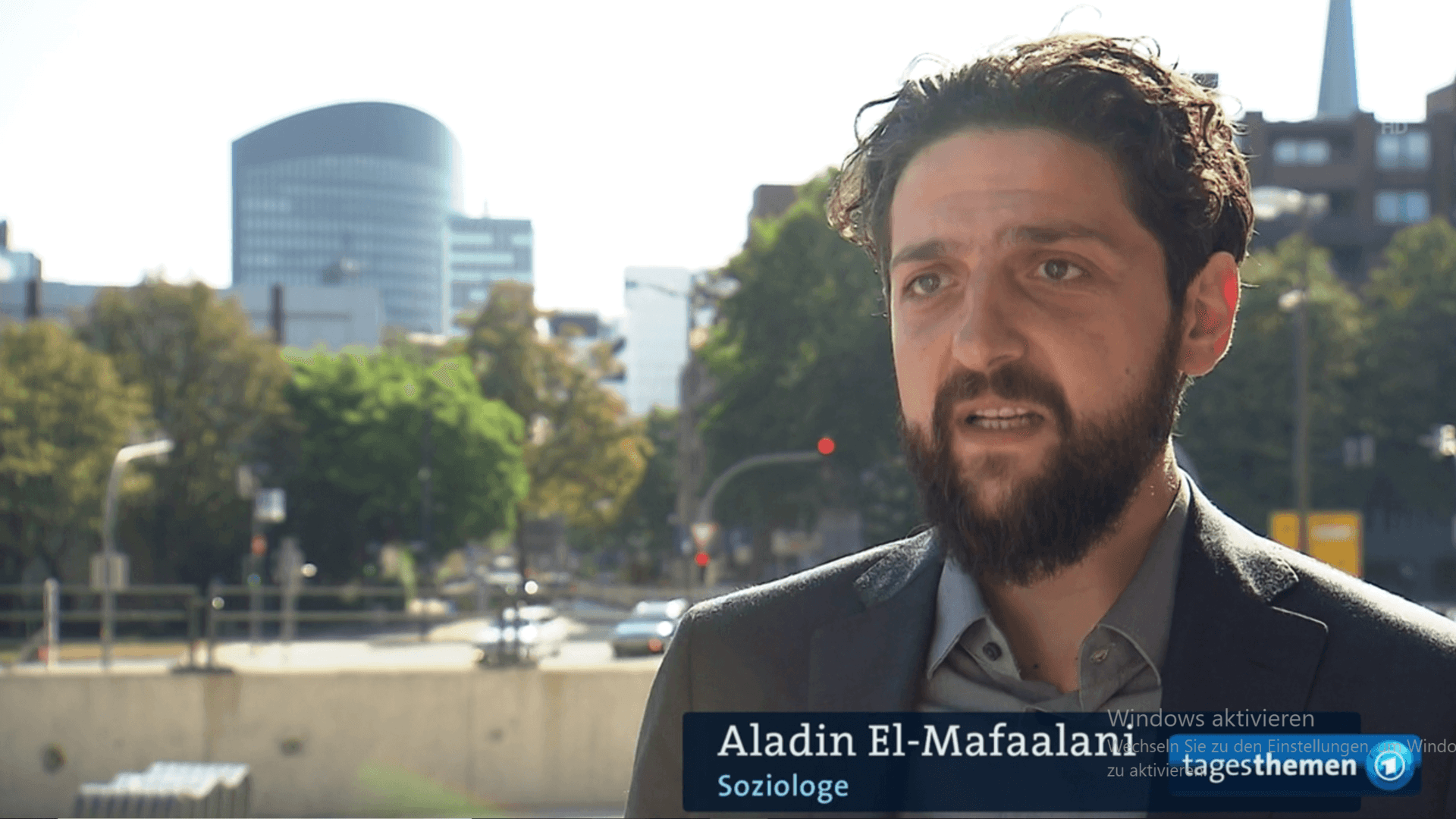 Aladin El-Mafaalani 2018 in den Tagesthemen - ARD