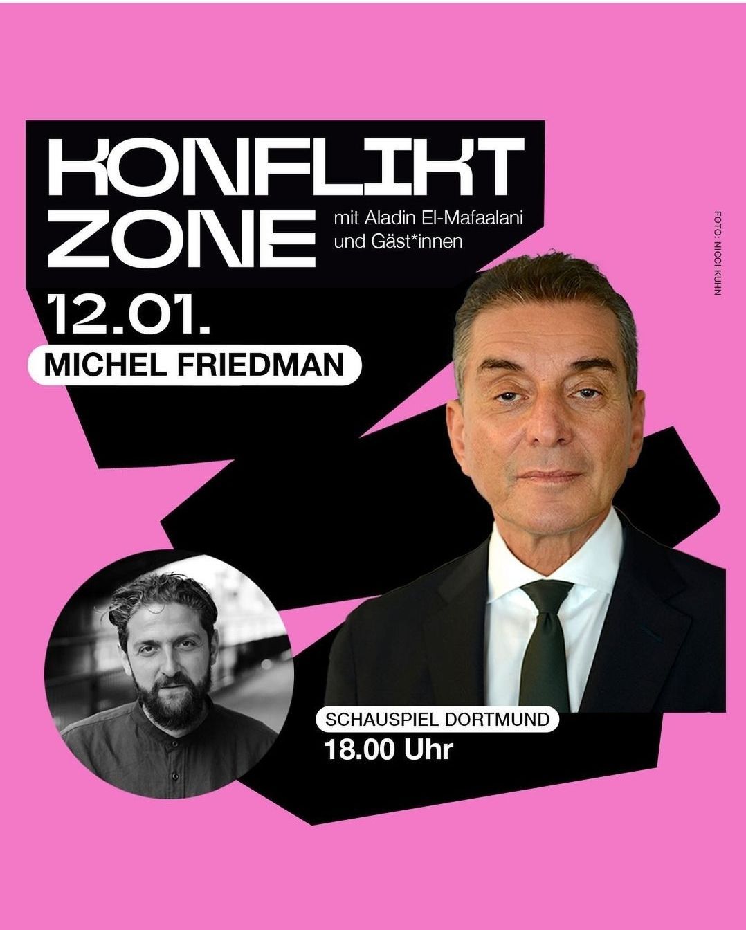 KONFLIKTZONE mit Michel Friedman und Aladin El-Mafaalani KONFLIKTZONE mit Michel Friedman und Aladin El-Mafaalani