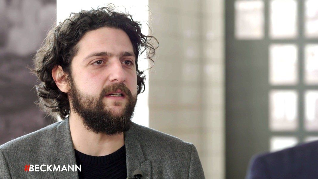 Aladin El-Mafaalani 2017 bei #beckmann - ARD