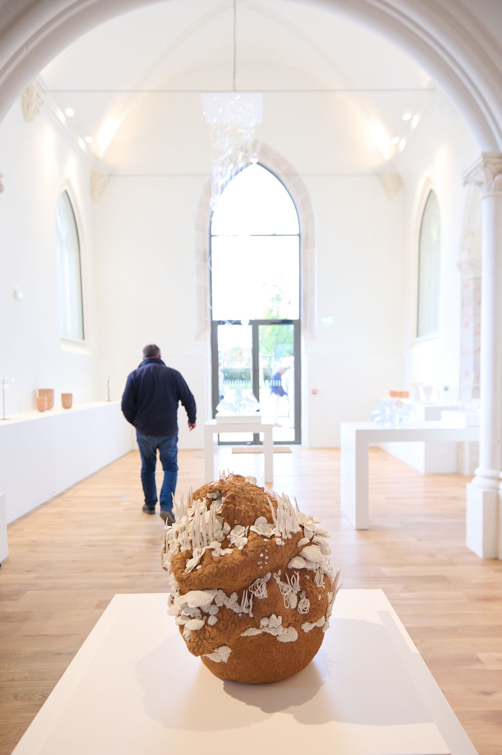 Scénographie d'une exposition au carré saint cyr